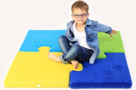 pufa dla dziecka Mata Puzzle