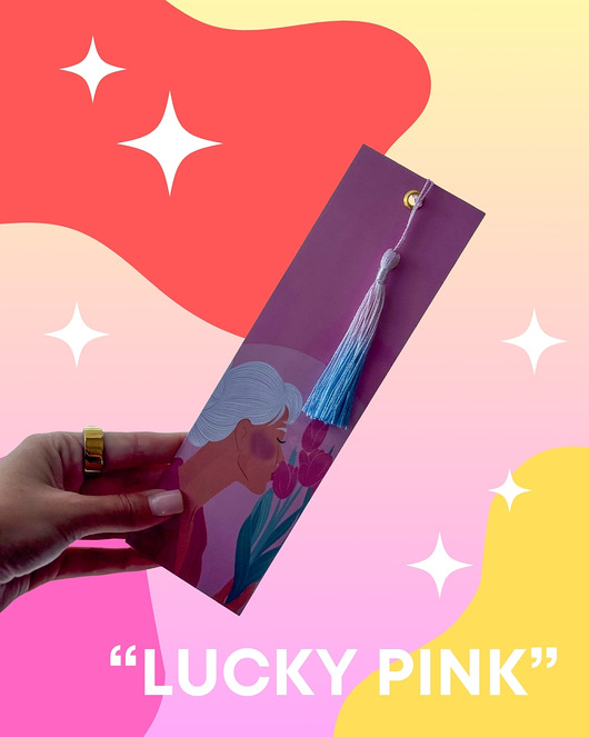 zakładki do książek Zakładka "Lucky Pink"