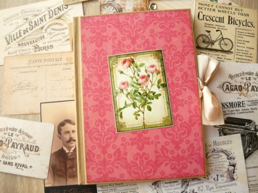 Notes Notatnik Dziennik Pamiętnik - styl Vintage Not Only Paper
