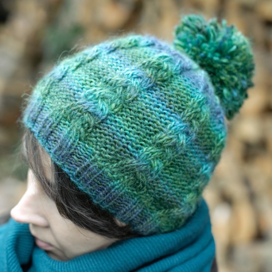 zielony pompom BandaBag