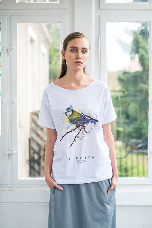 SIKORKA Oversize t-shirt GAU great as You