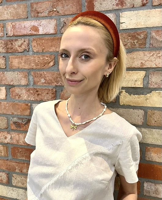 opaski do włosów Welurowa opaska na gąbce Royal - 3 kolory