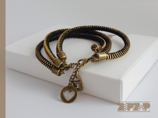 ZIPZAP bransoletka HEART KEY gxnet
