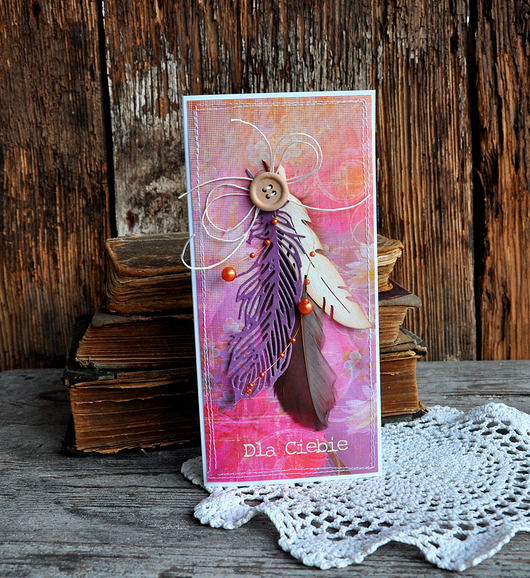 kartki scrapbooking Kartka okolicznościowa