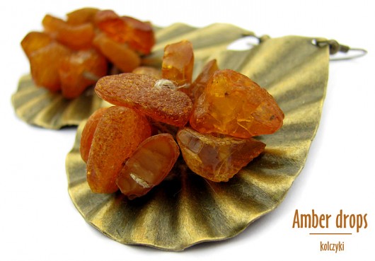 DZIKI BURSZTYN - Amber drops Marisella