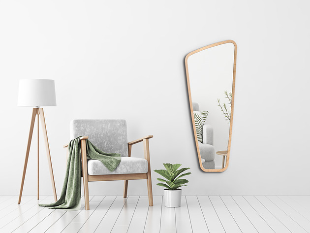 lustra stojące i wiszące Lustro VITRIS Natural