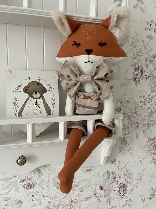 misie i maskotki Maskotka Lisek Adaś 45 cm