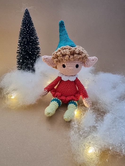 misie i maskotki Maskotka Elf Psotnik