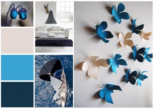 Motyle navy blue... HomeDSGN