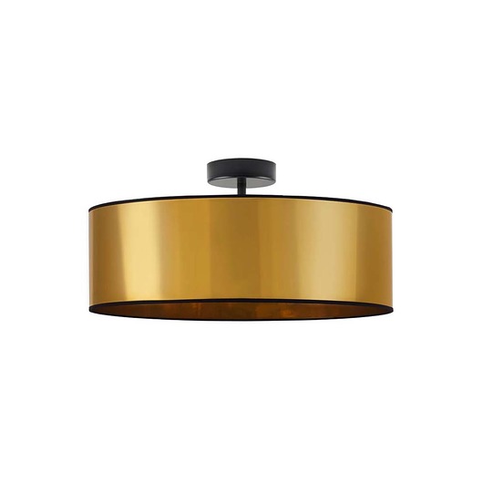 plafony Złota lampa sufitowa w stylu glamour WENECJA MIRROR fi - 50 cm