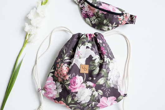 Plecak w kwiaty - Lootbag mini/ lily Lootbag