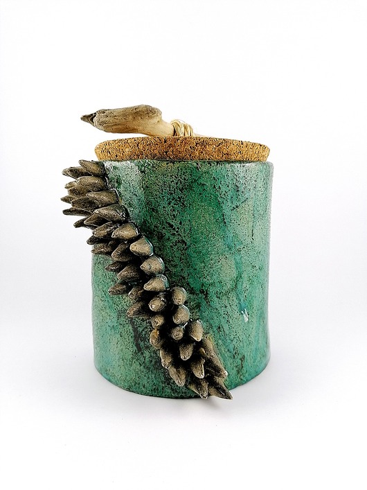 Pojemnik ceramiczny poLEPIONE