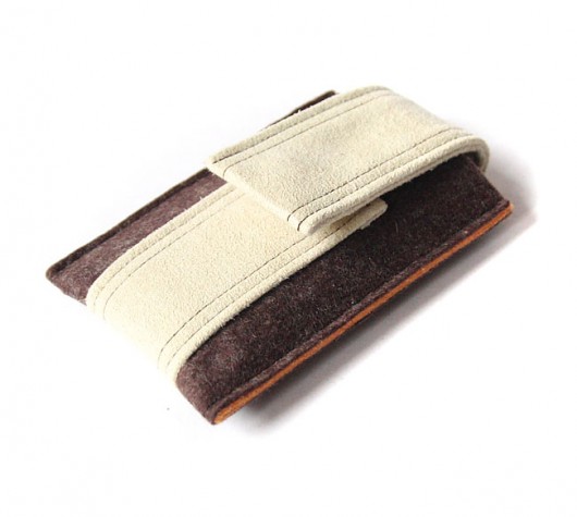 etui - brown&ecru - elfagado