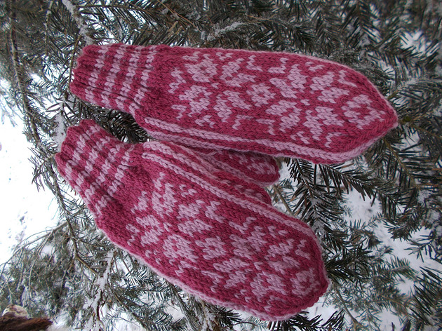 rękawiczki damskie Selbu Nordyckie rękawiczki