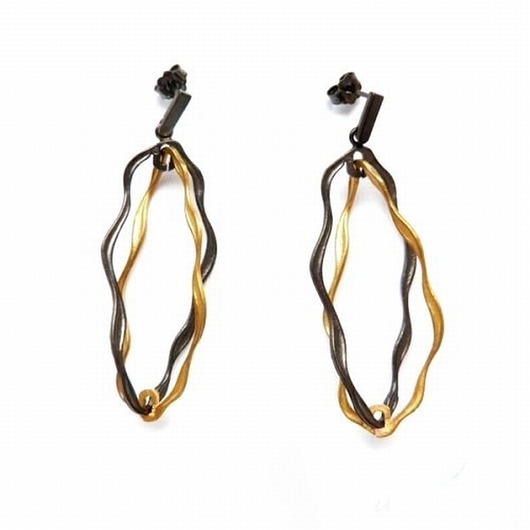 kolczyki srebrne Kolczyki srebrne - Meandry