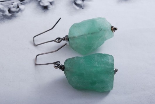ROUGH & MINTY - kolczyki Dorota Oyrzanowska