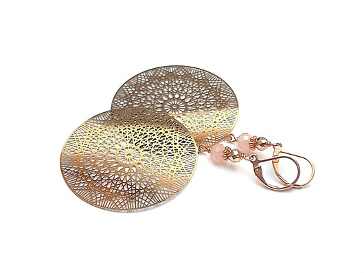 Alloys Collection /rose gold/ kolczki KiKa pracownia