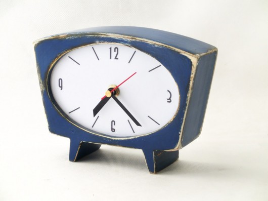 zegarek Sixty blue Clock Wood Studio
