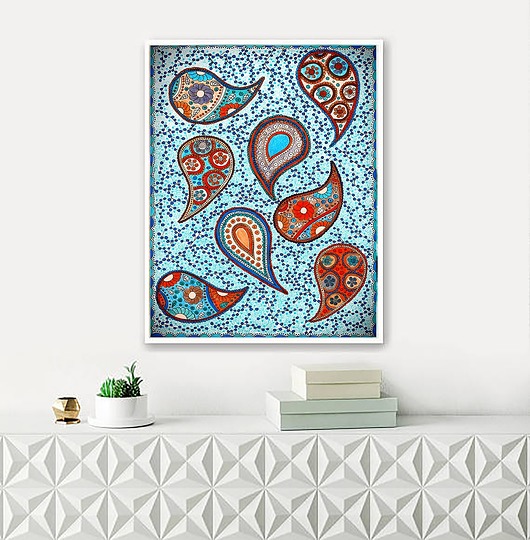 grafiki i ilustracje Paisley