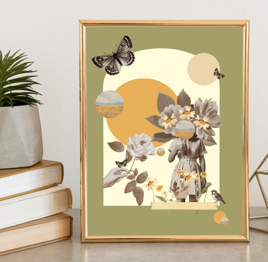 grafiki i ilustracje Kolaż - Spring of My Day