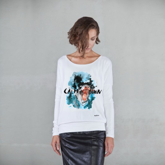 Longsleeve CALM DOWN Modelove