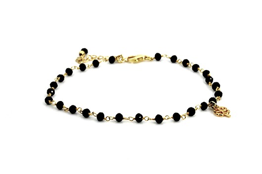 Bransoletka Spinel złoto Brazi Druse Jewelry