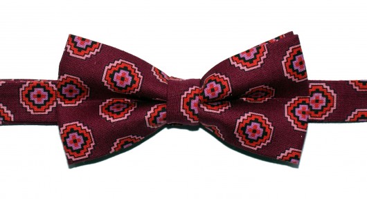 Mucha gotowa bowstyle Medalion bordowy bowstyle