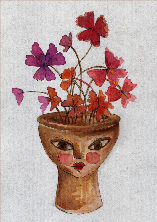 plakaty Plakat Fine Art giclee MIJKE (SZCZAWIK TRÓJKĄTNY)
