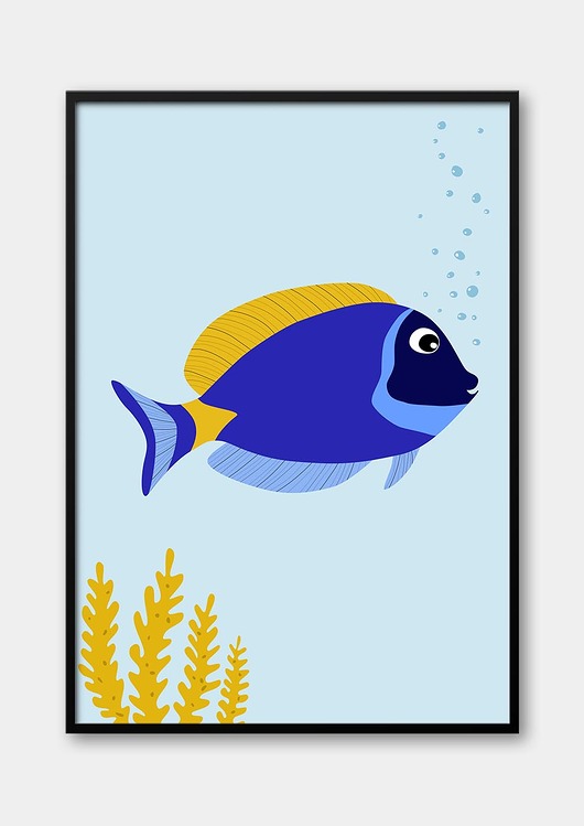 obrazy i plakaty do pokoju dziecięcego Plakat -  Podwodny Świat Nr 3