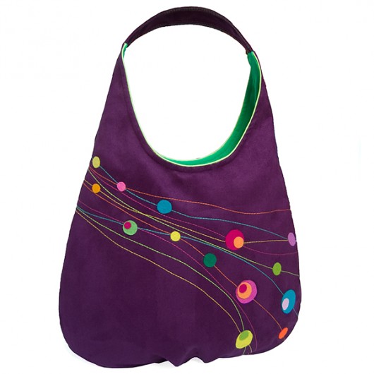 dots purple BandaBag