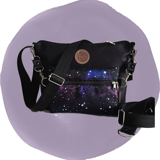 torby na ramię Torebka Modułowa Black 4w1 - GALACTIC