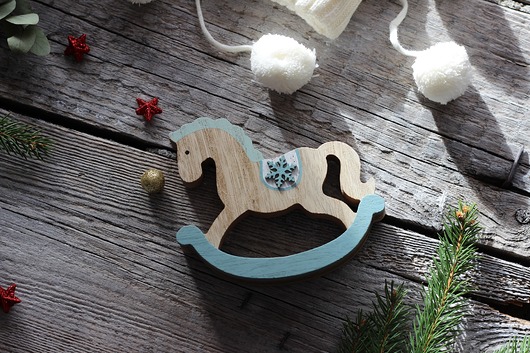 Konik na bigunach Little Wood Bunny