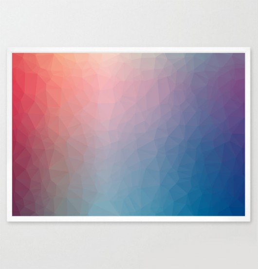 plakat 100x70 RAINBOW 7 ED design for fun
