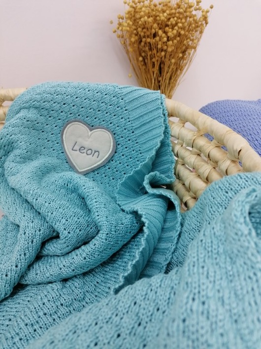 kocyki, kołderki, pościel dla dzieci Bambusowy, personalizowany kocyk.