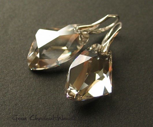kryształ Swarovski silver shade Gosia Chruściel-Waniek