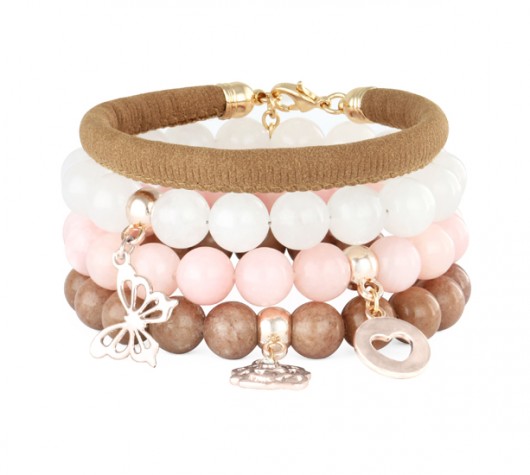 Light pink, moon & caramel set. Lavoga