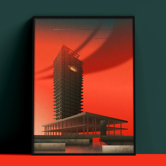 plakaty Plakat Szkieletor, Kraków