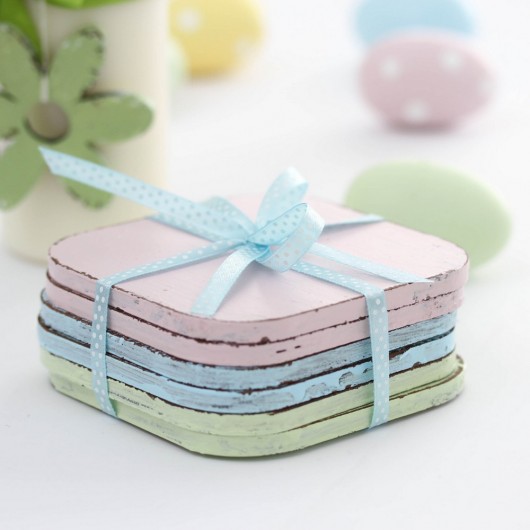 Podkładki w pastelach Malandia