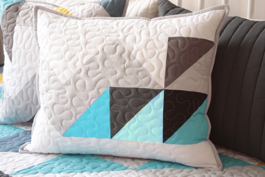 Poszewka |DEMA| 50x60cm patchwork house