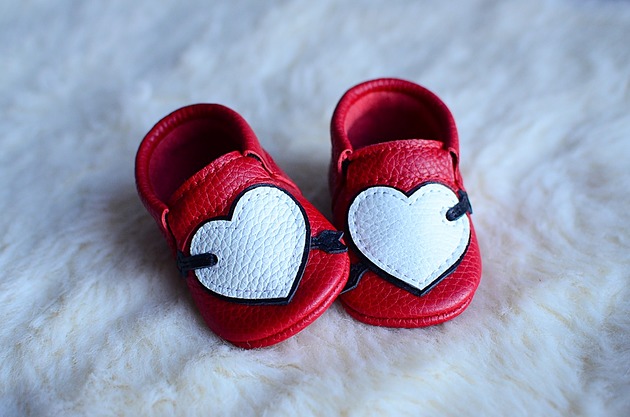 buty dziecięce Mokasyny  (Heart & Arrow)