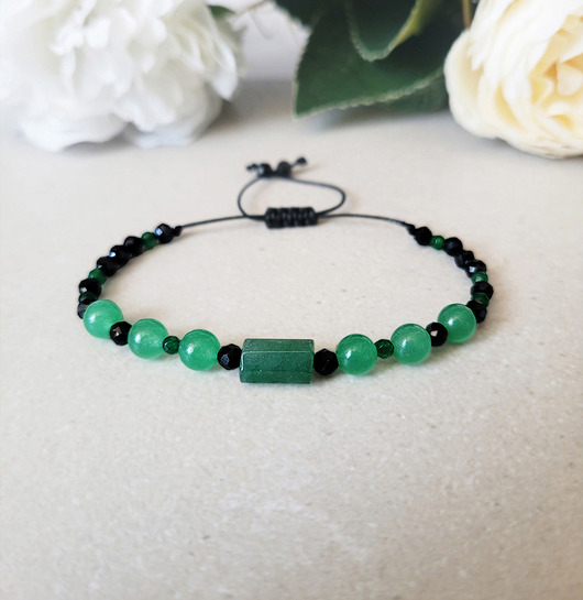 bransoletki z kamieni naturalnych RAK- zodiakalna z Awenturynem