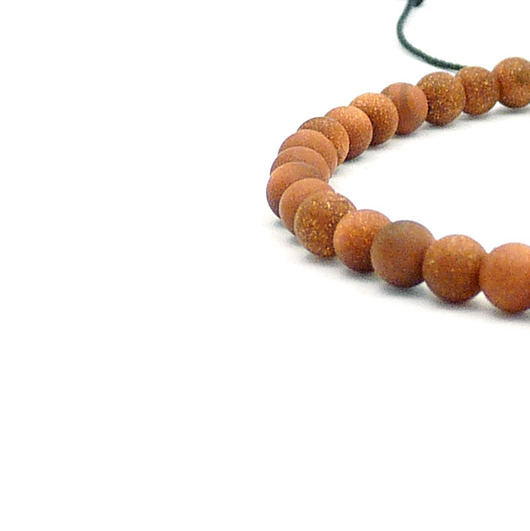 bransoletki na sznurku Piasek pustyni 6 mm Bransoletka