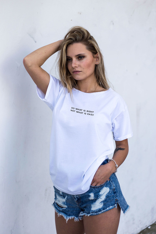 DO RIGHT Oversize T-shirt GAU great as You