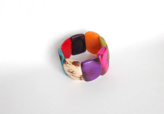 Bransoletka z kolumbijskiej palmy tagua (k066) Galeria Macondo