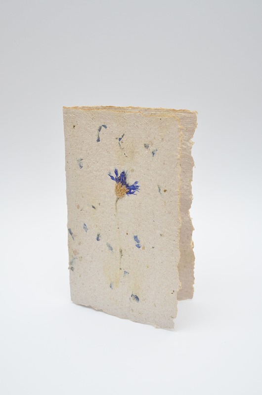 kartka okolicznościowa - papier czerpany Czerpane
