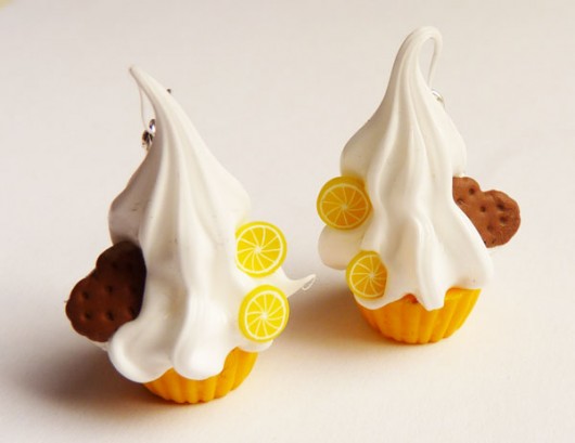 Babeczki cytrynowe kolczyki Lemon Lovely