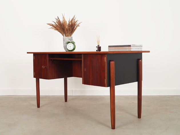 biurka Biurko tekowe, duński design, lata 60, produkcja: Dania