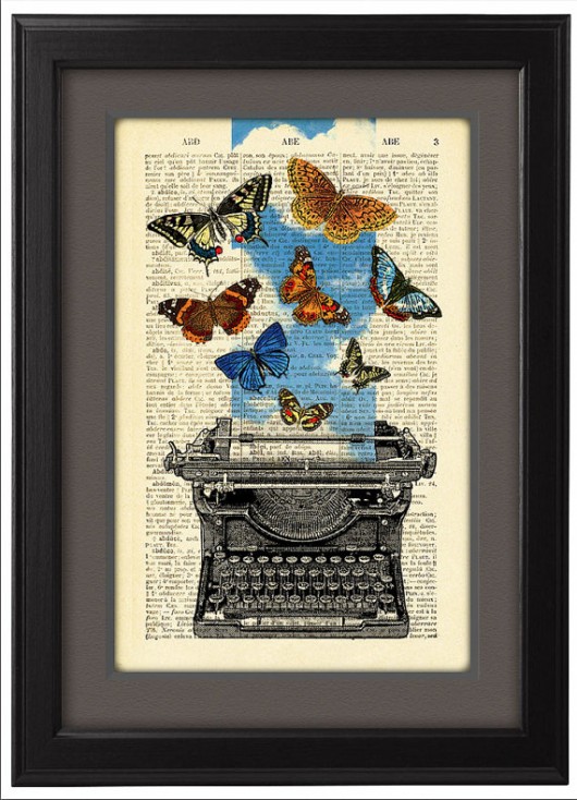 Plakat, poster, grafika, ilustracja, maszyna  nkcraftstudio