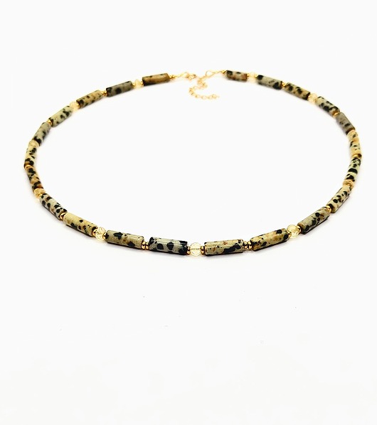 chokery Pantera Chic - naszyjnik pozłacany