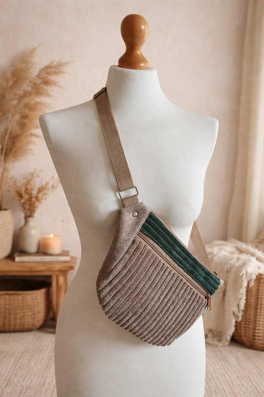 saszetka nerka Damska nerko-torebka.